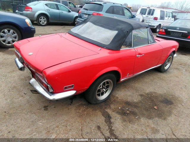1971 FIAT SPIDER 124BS10038206     Photo 3