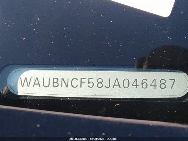 2018 Audi A5, VIN: WAUBNCF58JA046487