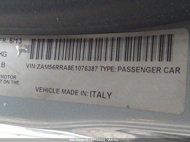 ZAM56RRA8E1076387 Maserati Quattroporte S Q4