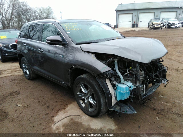 2017 Toyota Highlander, VIN: 5TDDGRFH0HS022894