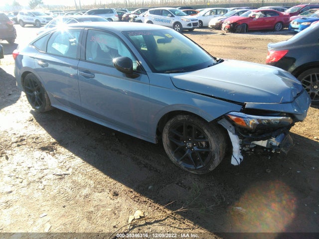 2022 HONDA CIVIC SEDAN SPORT VIN: 2HGFE2F54NH555208