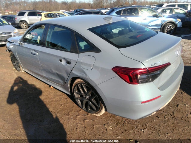 2022 HONDA CIVIC SEDAN SPORT VIN: 2HGFE2F54NH555208