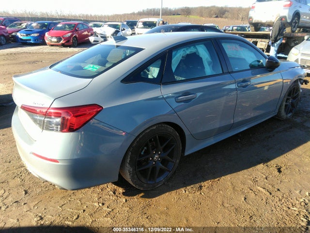 2022 HONDA CIVIC SEDAN SPORT VIN: 2HGFE2F54NH555208