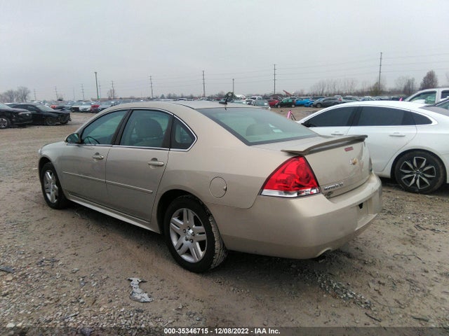 2012 CHEVROLET IMPALA LT RETAIL VIN: 2G1WB5E39C1192816
