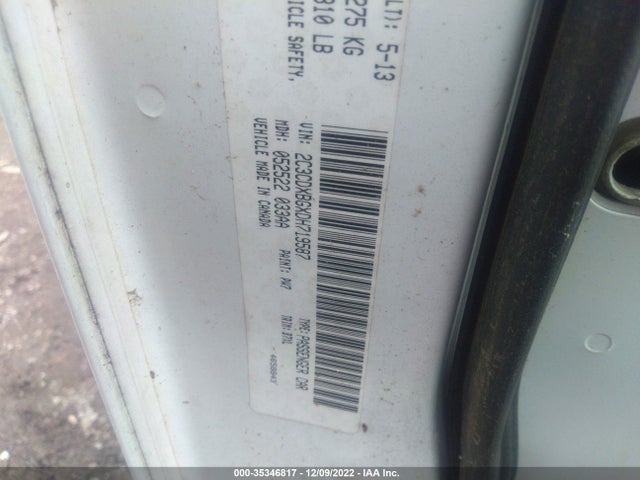 2013 DODGE CHARGER SE VIN: 2C3CDXBGXDH719587