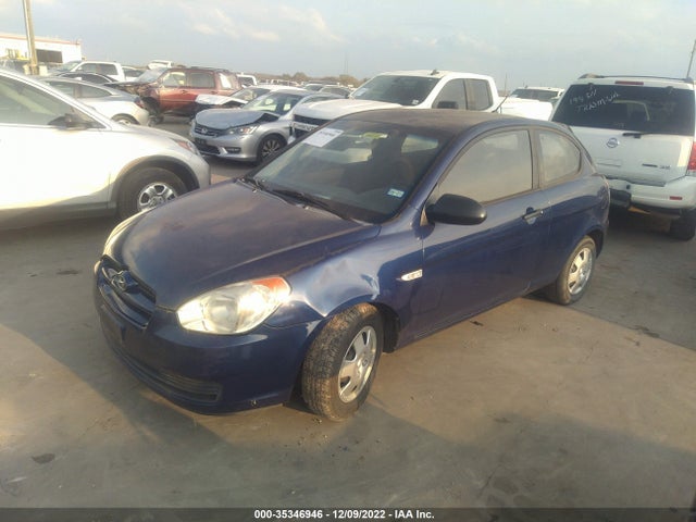 2008 HYUNDAI ACCENT GS VIN: KMHCM36C58U100325