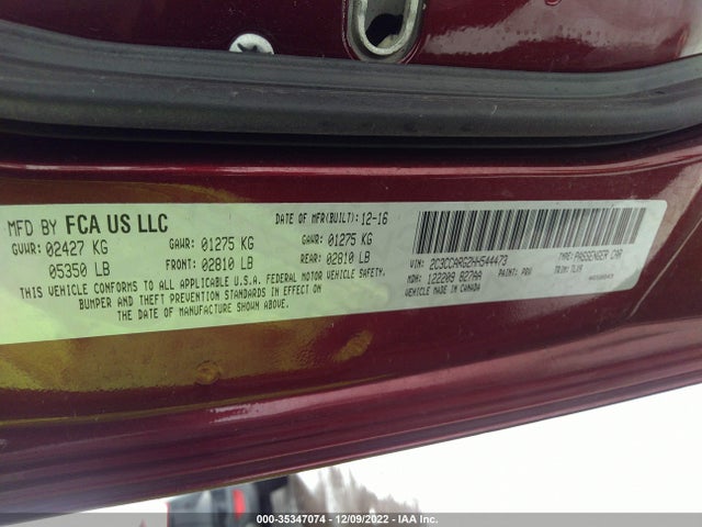 Chrysler 300 Limited 2017 2C3CCARG2HH544473 Image 10