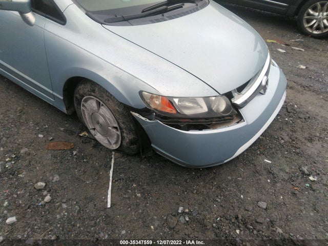 2006 HONDA CIVIC HYBRID VIN: JHMFA36266S011159