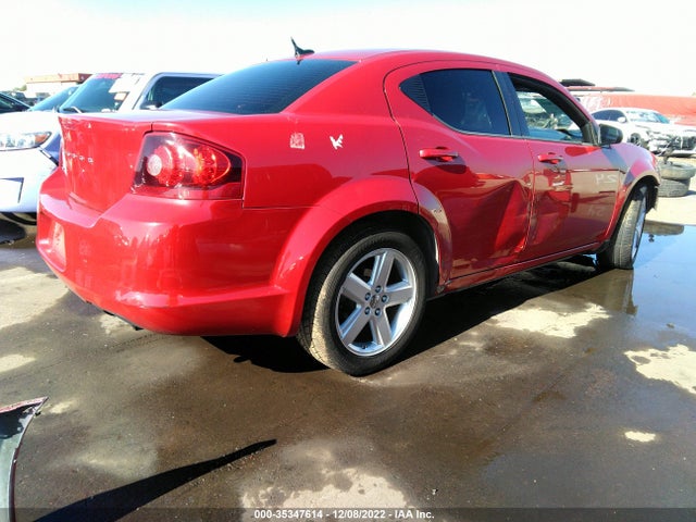 2013 DODGE AVENGER SE VIN: 1C3CDZABXDN607462