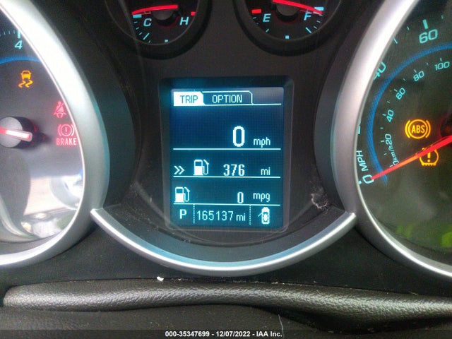 2013 CHEVROLET CRUZE 1LT VIN: 1G1PC5SBXD7216879