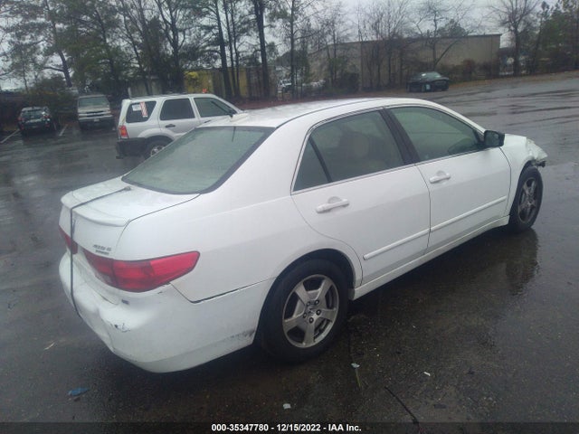 2005 HONDA ACCORD HYBRID VIN: JHMCN36405C006783