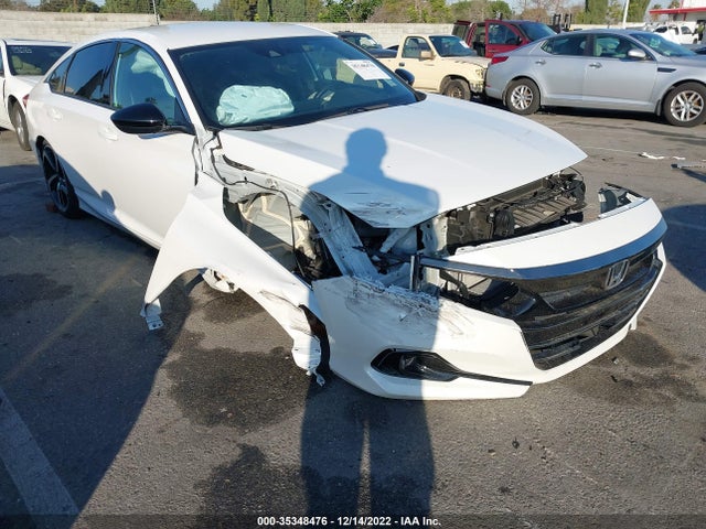 2021 HONDA ACCORD SEDAN SPORT VIN: 1HGCV1F32MA036750