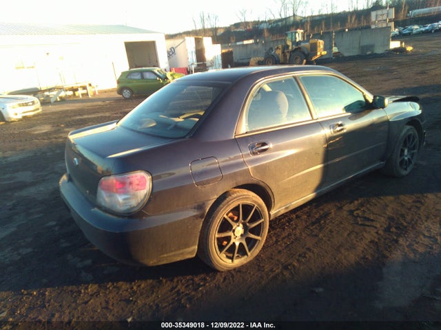 2006 SUBARU IMPREZA SEDAN I VIN: JF1GD67656G505800