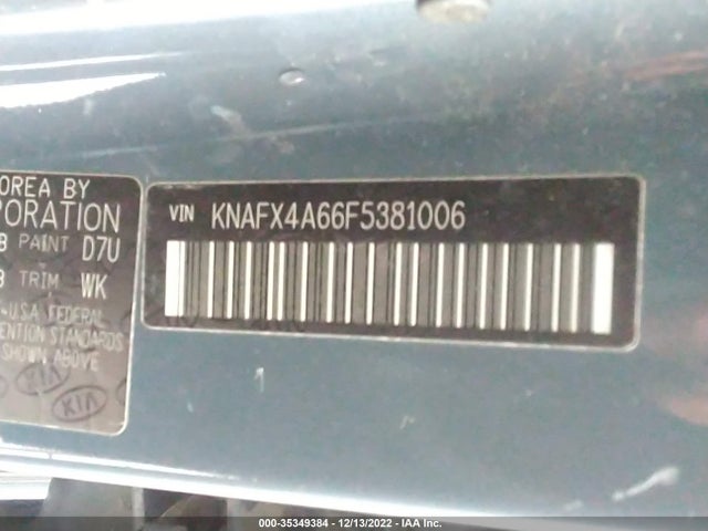 2015 Kia Forte, VIN: KNAFX4A66F5381006