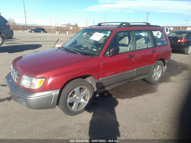 1999 SUBARU FORESTER S VIN: JF1SF6550XG719352