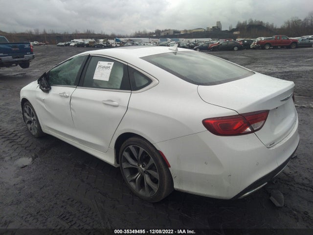2015 CHRYSLER 200 C VIN: 1C3CCCEGXFN543884