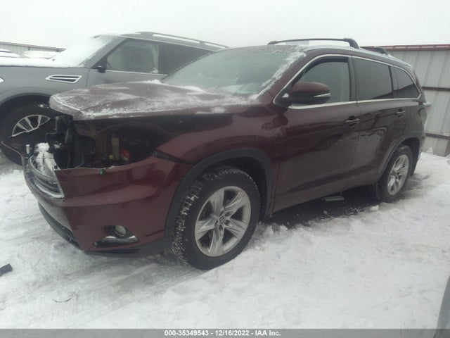 2016 Toyota Highlander, VIN: 5TDDKRFHXGS274052