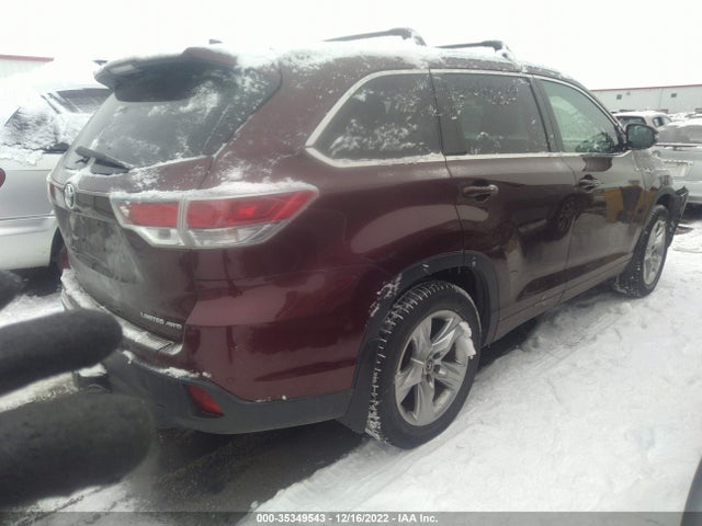 2016 Toyota Highlander, VIN: 5TDDKRFHXGS274052