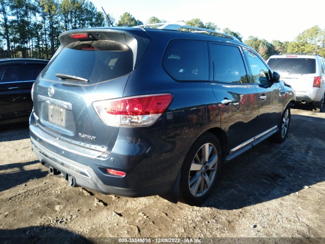 2014 NISSAN PATHFINDER PLATINUM VIN: 5N1AR2MN4EC659180