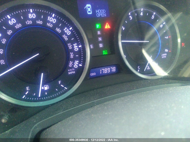2012 LEXUS IS 250 VIN: JTHBF5C23C5170182