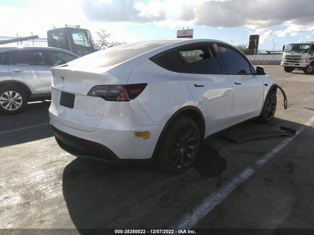 Tesla Model Y 2022 7SAYGDEE3NF325635 Image 4