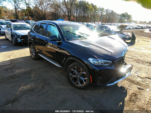 BMW X3 Xdrive30i 2022 IAAI 5UX53DP09N9J00190