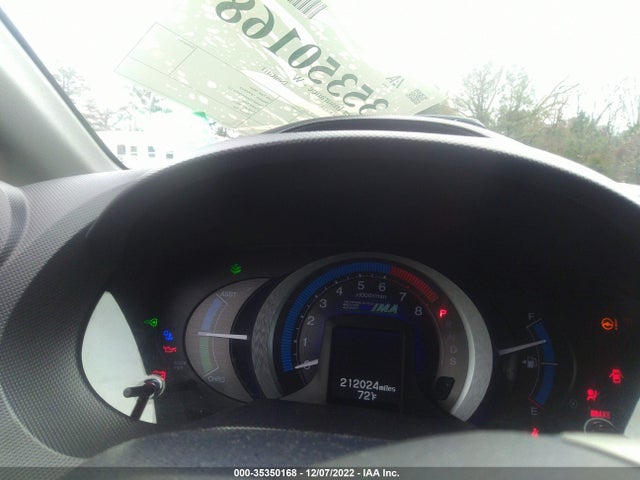 2010 HONDA INSIGHT EX VIN: JHMZE2H7XAS008987