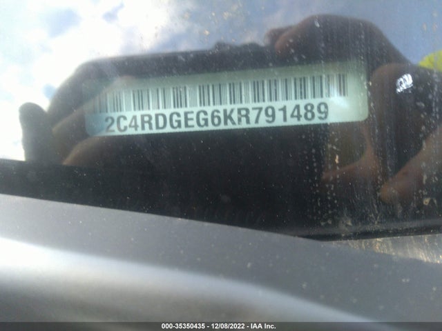 Dodge Grand Caravan Gt 2019 2C4RDGEG6KR791489 Image 11