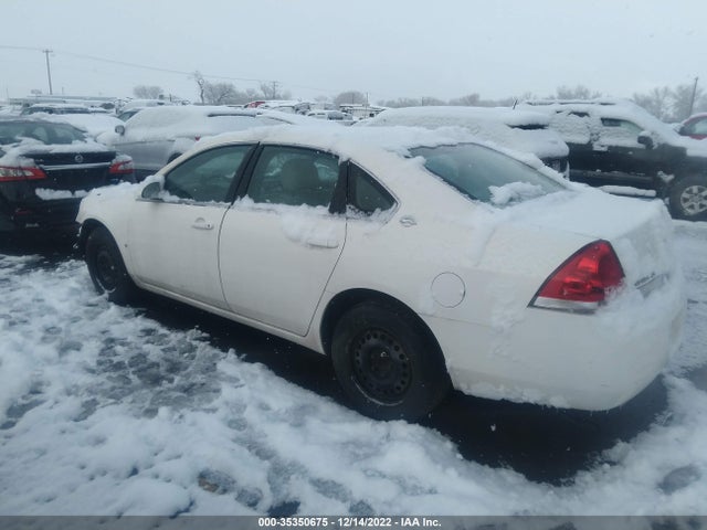 2008 CHEVROLET IMPALA LS VIN: 2G1WB55K289148558