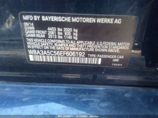 WBA3A5C56EF606192 BMW 3 Series 328i