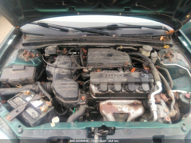 2001 HONDA CIVIC LX VIN: 1HGES15551L066085