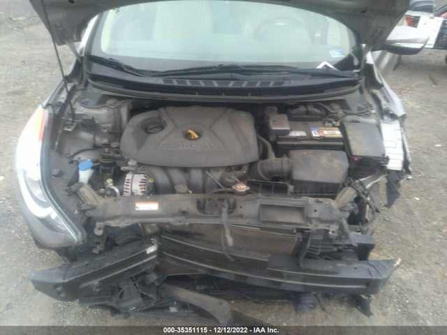 2012 HYUNDAI ELANTRA LIMITED PZEV VIN: 5NPDH4AE0CH093671