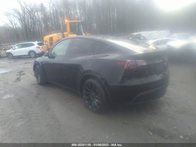 2022 TESLA MODEL Y PERFORMANCE VIN: 7SAYGDEF8NF539688