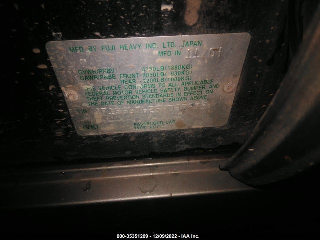 JF1SG67625H739385 Subaru Forester (natl) Xs L.l. Bean Edition
