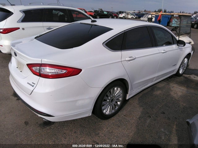 2013 FORD FUSION SE HYBRID VIN: 3FA6P0LU4DR275855