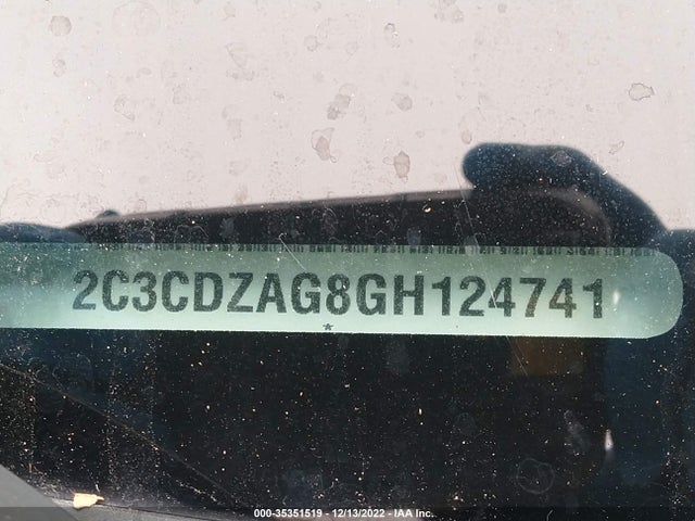 Dodge Challenger Sxt 2016 2C3CDZAG8GH124741 Image 11
