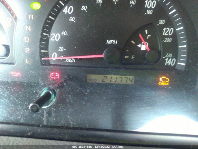 2002 TOYOTA CAMRY LE/SE/XLE VIN: JTDBE32K020079912
