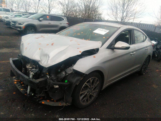 2019 HYUNDAI ELANTRA LIMITED VIN: 5NPD84LF9KH443464