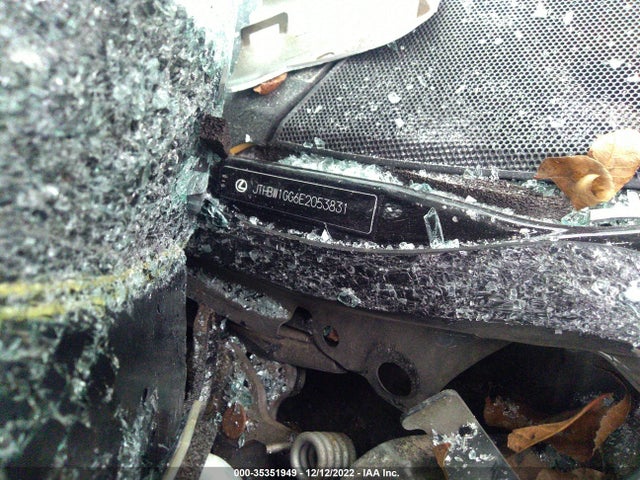 JTHBW1GG6E2053831 Lexus Es 300h Hybrid