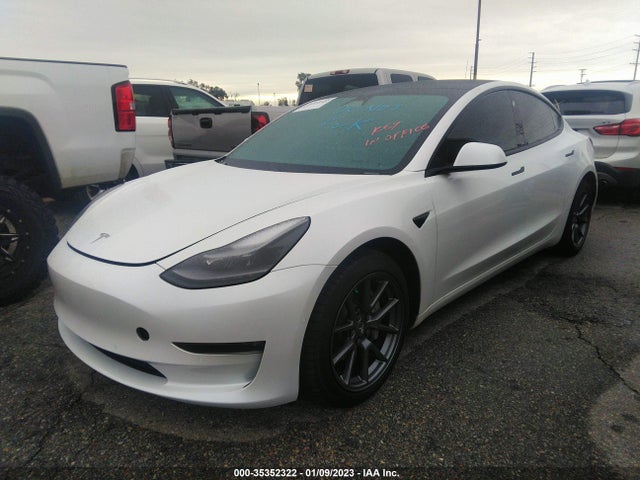 Tesla Model 3 Long Range 2021 5YJ3E1EBXMF939890 Image 2
