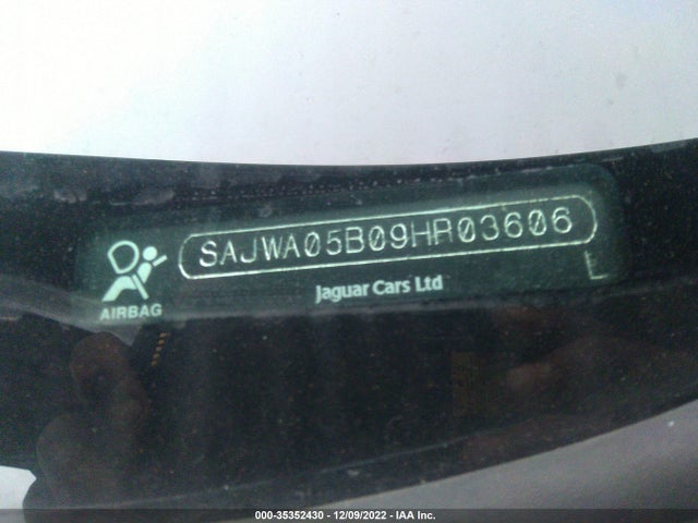 SAJWA05B09HR03606 Jaguar XF