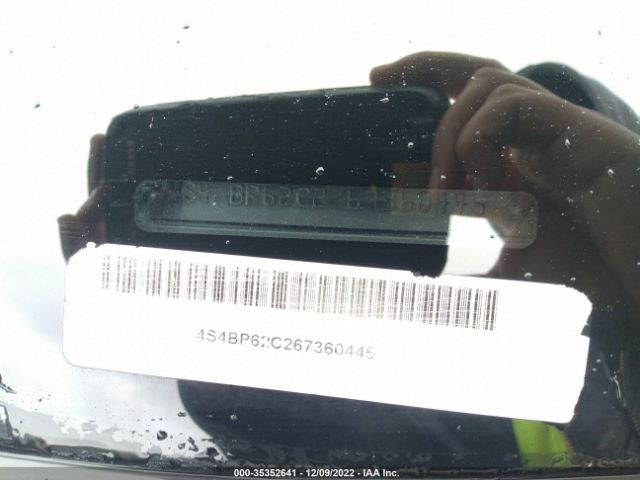 4S4BP62C267360445 Subaru Legacy Wagon Outback 2.5i Ltd