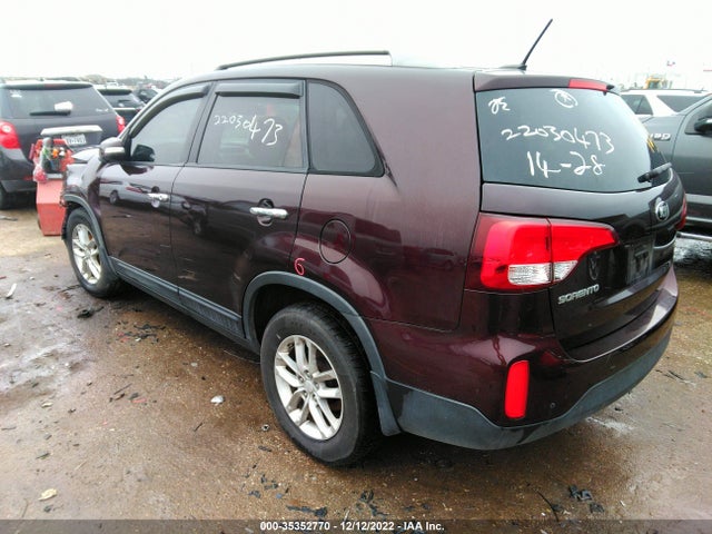 2015 KIA SORENTO LX VIN: 5XYKT4A69FG598859