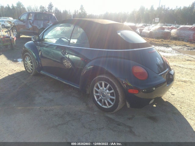 2004 VOLKSWAGEN NEW BEETLE CONVERTIBLE GLS VIN: 3VWCM31Y84M314633