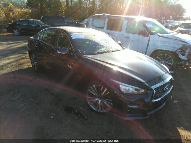 Продаж на аукціоні авто 2018 Infiniti Q50 3.0t Sport, vin: JN1EV7AR1JM440724, номер лоту: 35352880