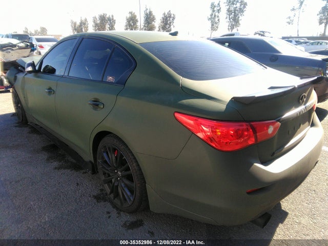2017 INFINITI Q50 RED SPORT 400 VIN: JN1FV7AP6HM851386