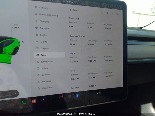 Tesla Model 3 Standard Range Plus 2021 5YJ3E1EA8MF013656 Image 9