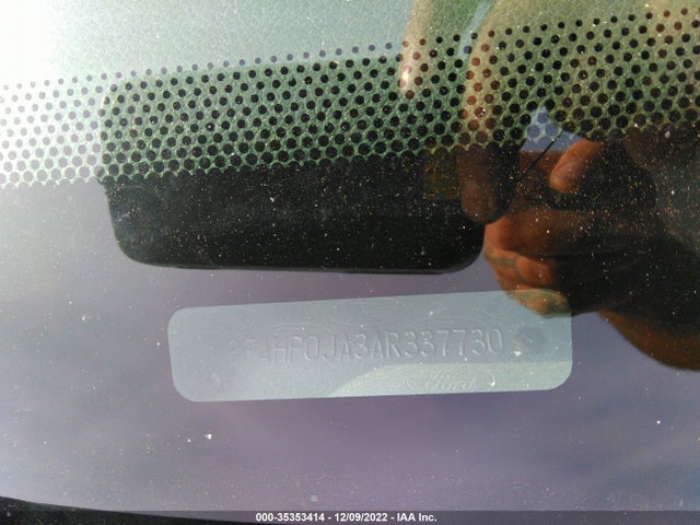 2010 FORD FUSION SEL VIN: 3FAHP0JA3AR337730