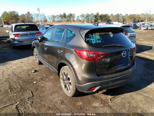 2016 MAZDA CX-5 GRAND TOURING VIN: JM3KE4DY5G0690363