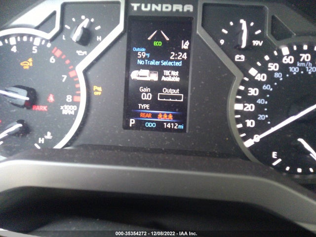 2022 Toyota Tundra, VIN: 5TFLA5EC1NX009783